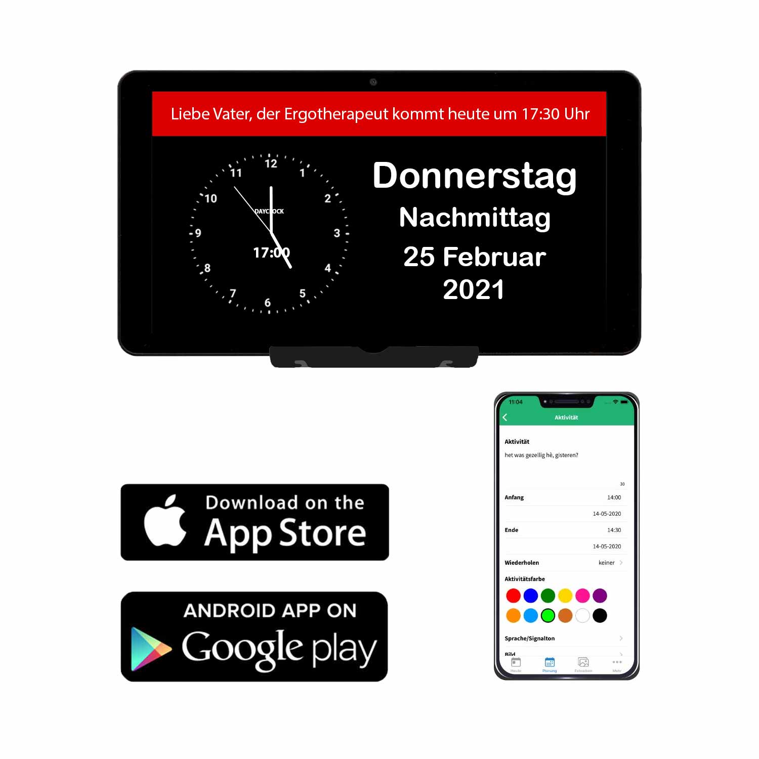 DayClock 7 Dayclocks DE