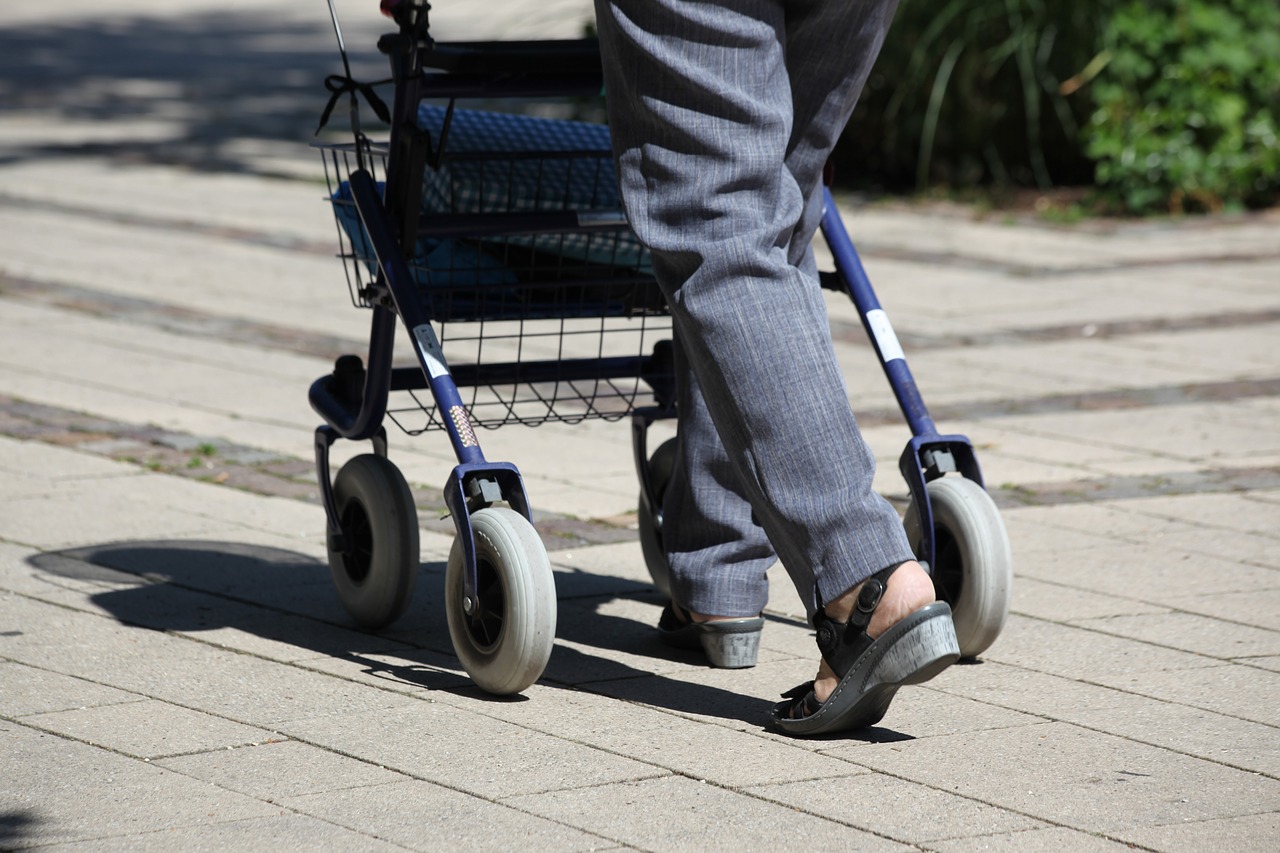 Rollator als Alltagshilfe für Senioren | DayClocks