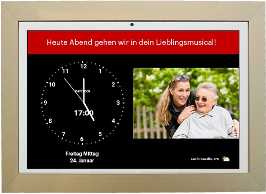 Digitale informelle Pflege: 4 Tools | DayClocks